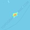 Papan Island topographic map, elevation, terrain