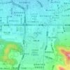 牡丹园 topographic map, elevation, terrain
