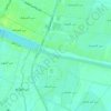 Euphrates topographic map, elevation, terrain