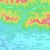 Arjun Khola topographic map, elevation, terrain