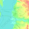 Georgetown topographic map, elevation, terrain