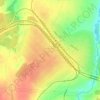 Дружинино topographic map, elevation, terrain