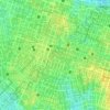 Praça José bonifácio topographic map, elevation, terrain