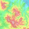 Talassemtane National Park topographic map, elevation, terrain