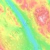 Fox Lake topographic map, elevation, terrain