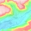 Atotonilco El Alto topographic map, elevation, terrain