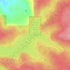 Lake Brockman topographic map, elevation, terrain