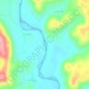 Libmanan River topographic map, elevation, terrain