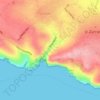 Wied Babu topographic map, elevation, terrain