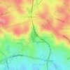 Darvall Park topographic map, elevation, terrain