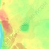 Дегтяное topographic map, elevation, terrain