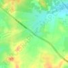 Badgerys Creek topographic map, elevation, terrain