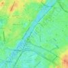 Parc André Citroën topographic map, elevation, terrain
