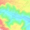 Necaxa topographic map, elevation, terrain