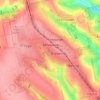 Zatyshshia topographic map, elevation, terrain