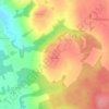 Чижево topographic map, elevation, terrain