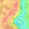 Елагино topographic map, elevation, terrain