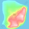 Kane Island topographic map, elevation, terrain