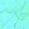 Sungai Maros topographic map, elevation, terrain