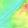 Каменное Тяжино topographic map, elevation, terrain