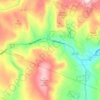 Chestnut Creek topographic map, elevation, terrain