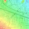 Seminario topographic map, elevation, terrain