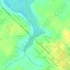 Rio Grande topographic map, elevation, terrain