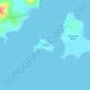 Yeto Island topographic map, elevation, terrain