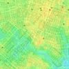 Praça da Gentilândia topographic map, elevation, terrain