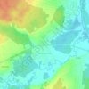Комсомолец topographic map, elevation, terrain