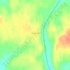 Мендельский topographic map, elevation, terrain