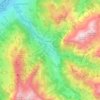 Kiental topographic map, elevation, terrain