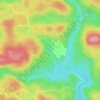 Lac Lise topographic map, elevation, terrain