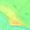 Борки topographic map, elevation, terrain