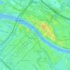 Wehr Kleine Weser topographic map, elevation, terrain