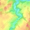 Подсосенье topographic map, elevation, terrain