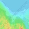 Прибылово topographic map, elevation, terrain