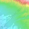Хурай-Хобок topographic map, elevation, terrain