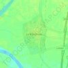 La Rinconada topographic map, elevation, terrain