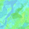 Skidaway Island State Park topographic map, elevation, terrain