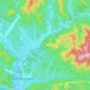 Вулан topographic map, elevation, terrain