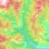 Kuwari Khola topographic map, elevation, terrain