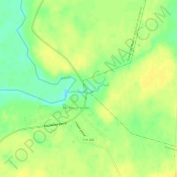Чекча topographic map, elevation, terrain