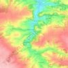 Wethau topographic map, elevation, terrain
