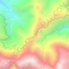 Bessang Pass topographic map, elevation, terrain