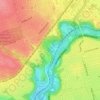 Don River topographic map, elevation, terrain
