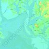 Po River topographic map, elevation, terrain