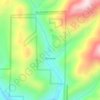 Bonanza topographic map, elevation, terrain