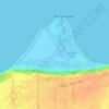 Чумбур-Коса topographic map, elevation, terrain