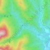 Таштай topographic map, elevation, terrain